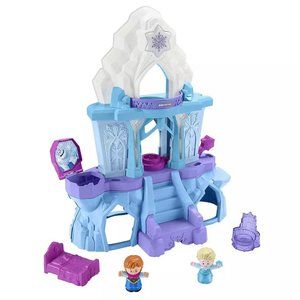 Fisher Price Little People Disney Frozen Elsa’s Enchanted Lights Music Palace🆕